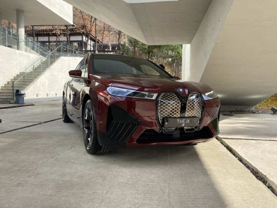 BMW iX. 장우진 기자